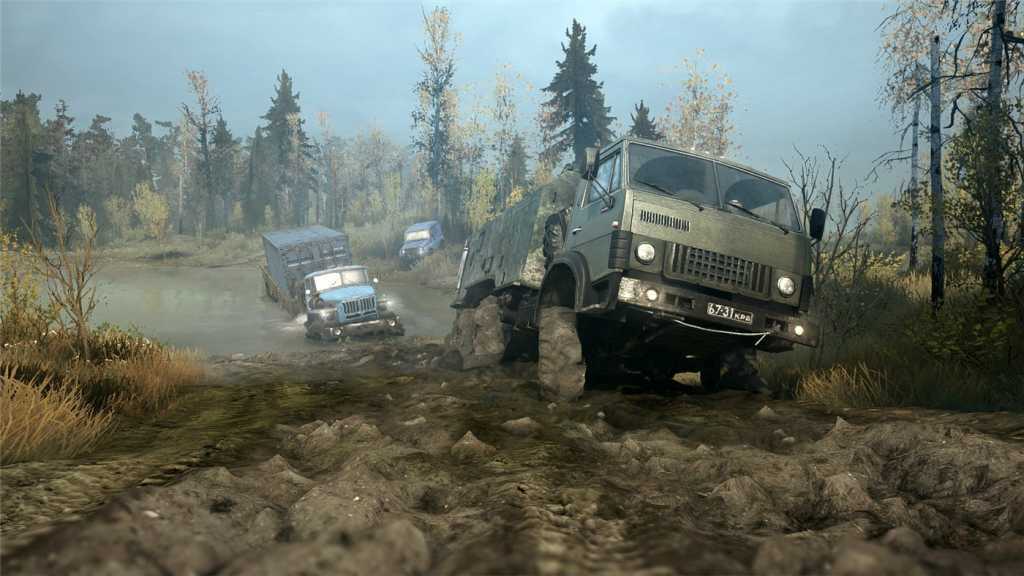 旋转轮胎:泥泞奔驰/Spintires: MudRunner