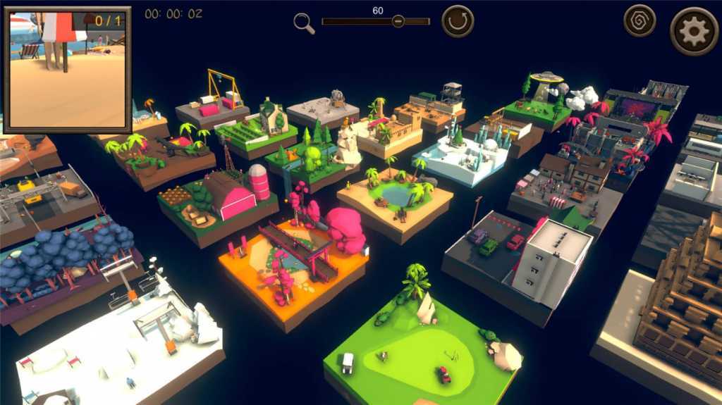 隐藏世界:自上而下3D/Hidden World Top-Down 3D