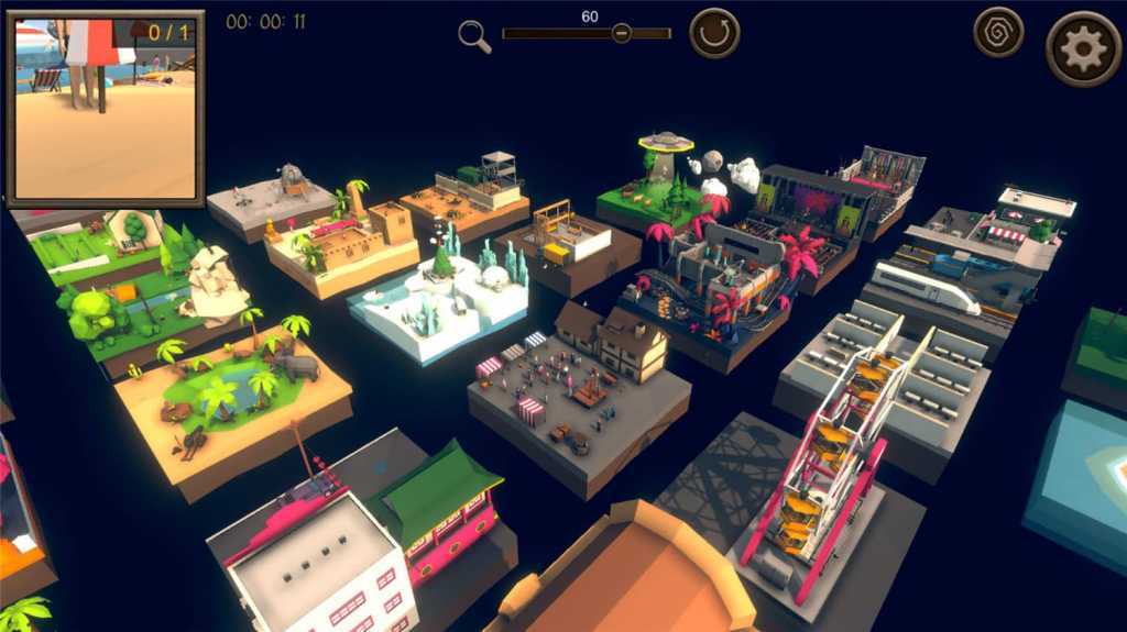 隐藏世界:自上而下3D/Hidden World Top-Down 3D