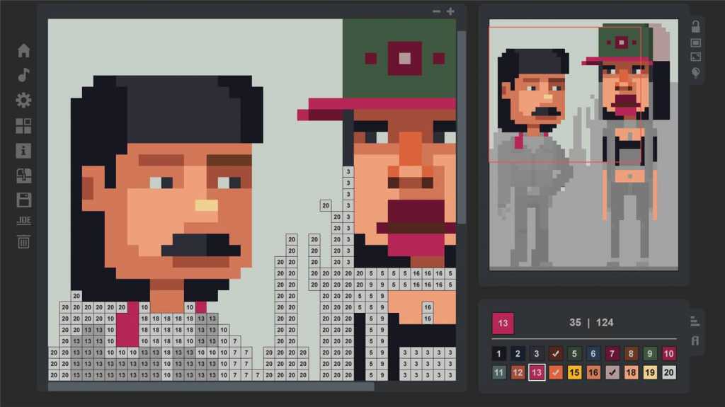 涂色游戏:像素/Coloring Game: Pixel