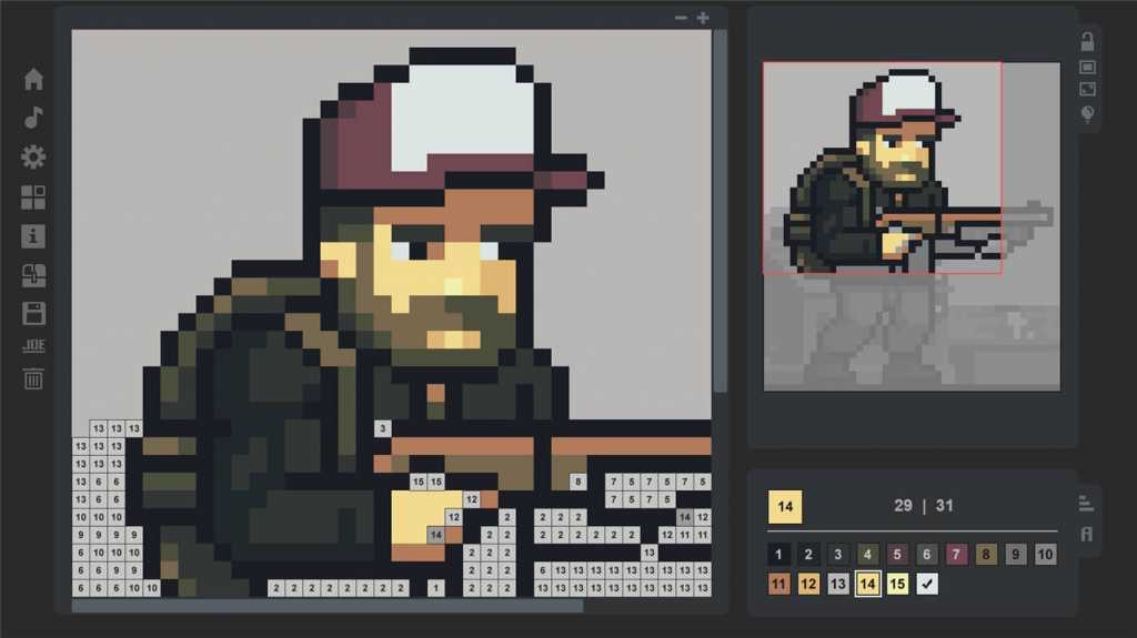 涂色游戏:像素/Coloring Game: Pixel