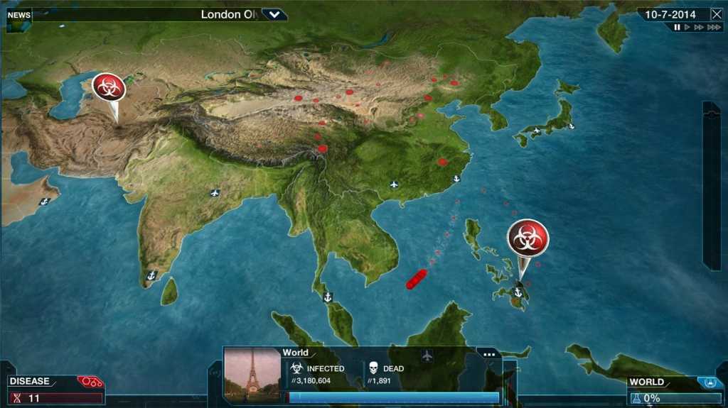 瘟疫公司:进化/Plague Inc: Evolved