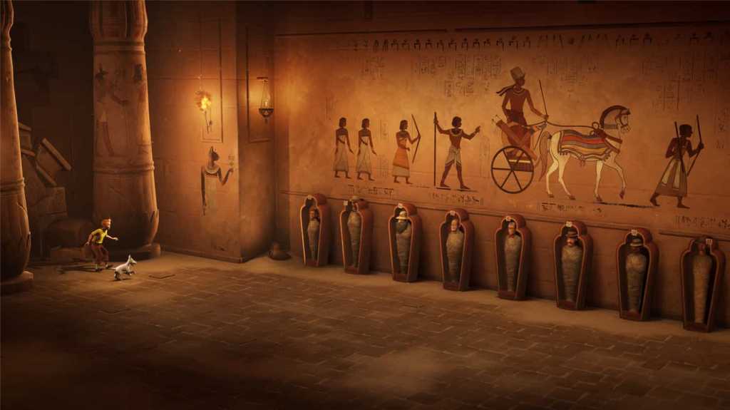 丁丁历险记:法老的雪茄/Tintin Reporter - Cigars of the Pharaoh