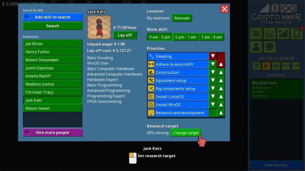 挖矿大亨模拟器/Crypto Miner Tycoon Simulator