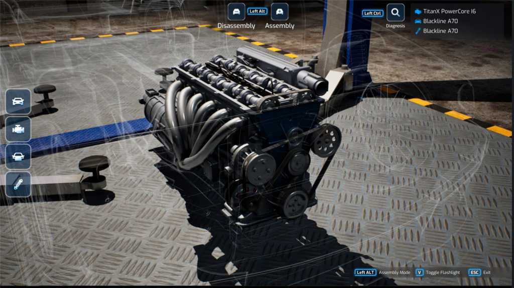 地下机修工/Underground Garage