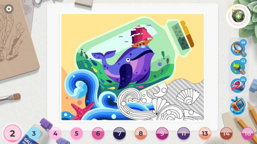 画廊：涂色本和装饰/Gallery: Coloring book & decor