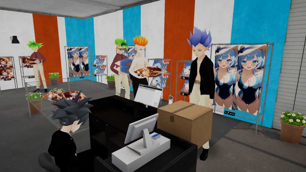 商店模拟器:抱枕/Shop Simulator: Waifu Pillows