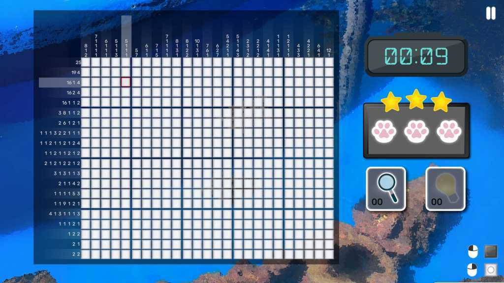 夏洛克猫·福尔摩斯绘图方块/SherloCAT Holmes Nonogram