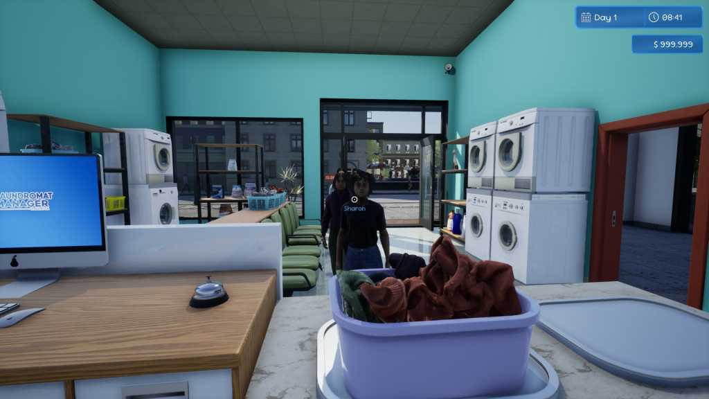 洗衣店经理模拟器/Laundromat Manager Simulator