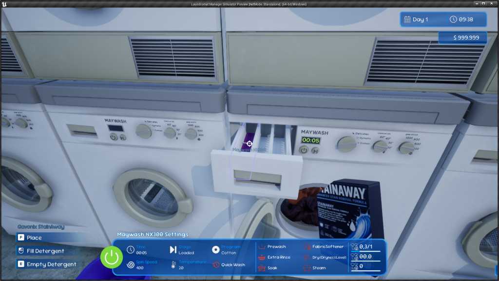 洗衣店经理模拟器/Laundromat Manager Simulator