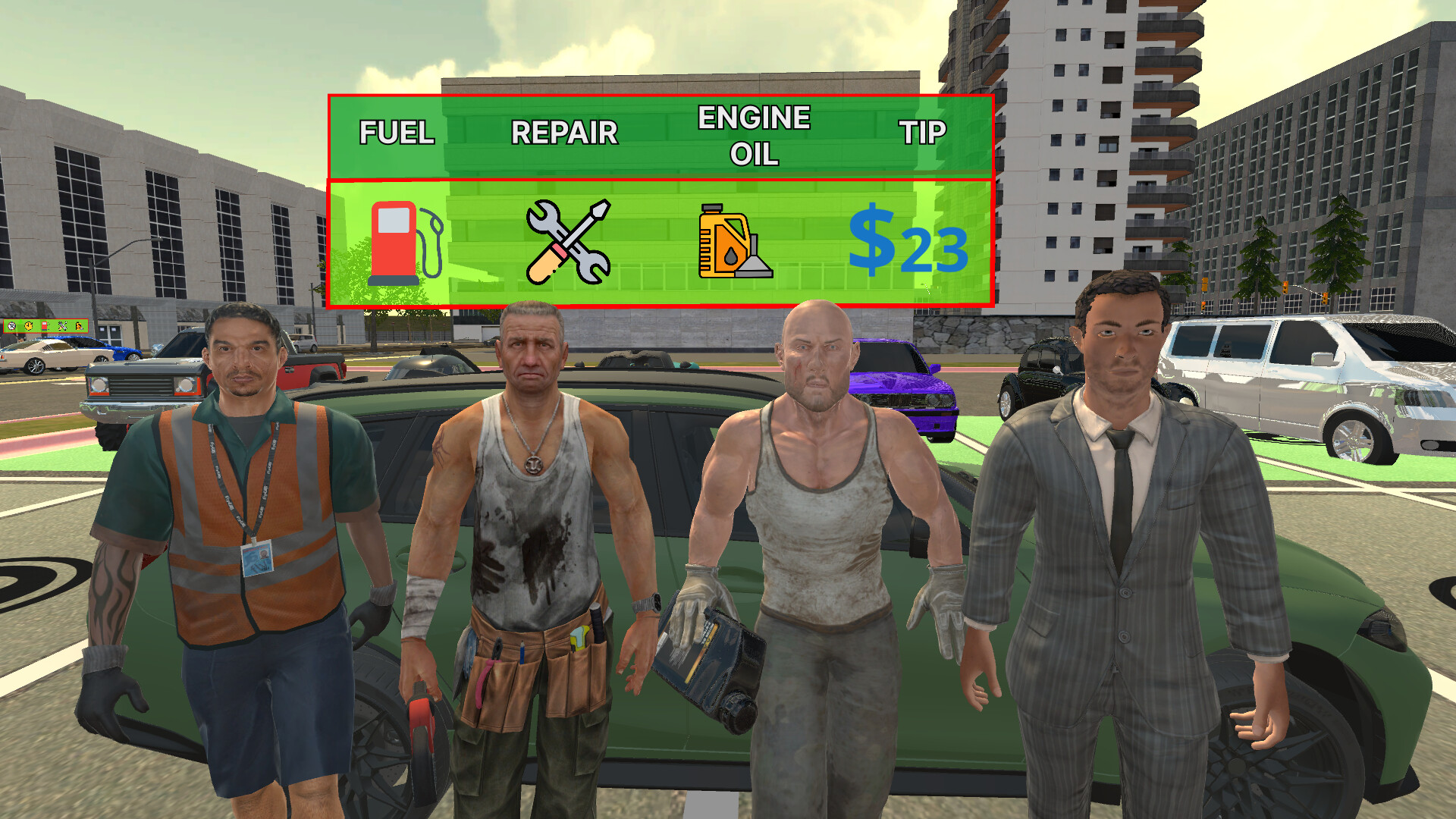 代客泊车模拟器/Valet Simulator: Parking & Business