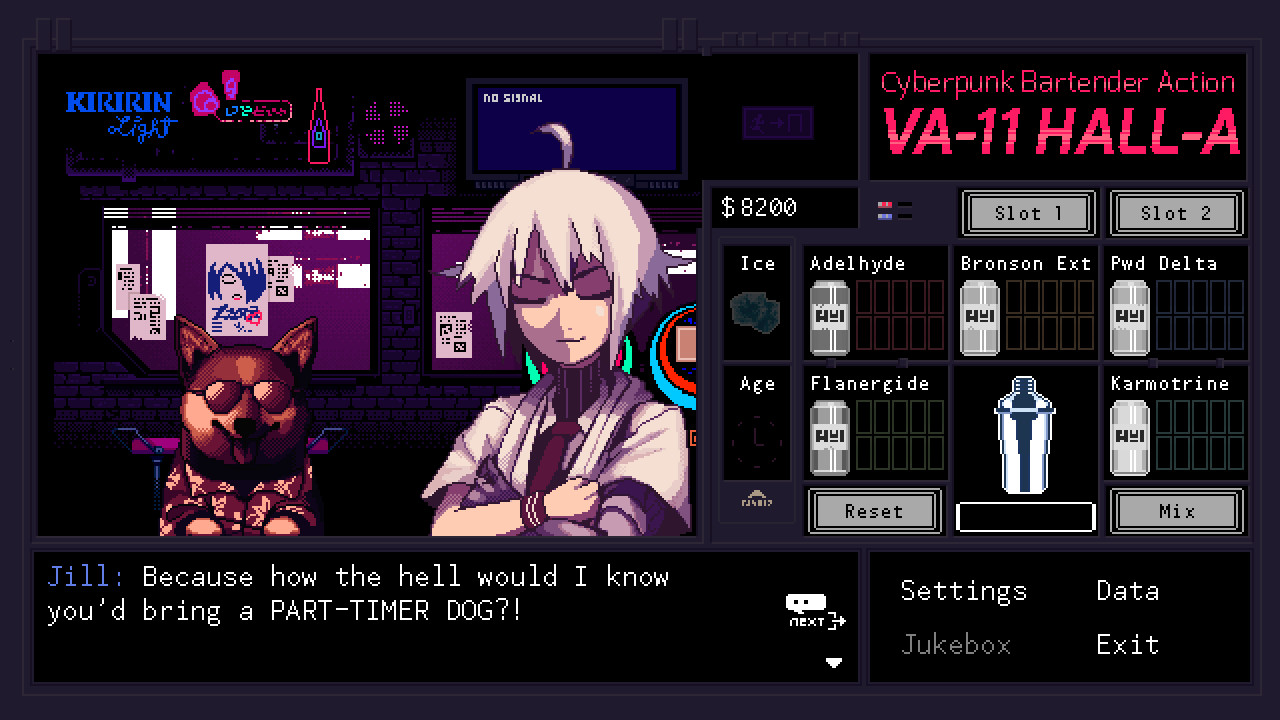 VA-11 HALL-A：赛博朋克酒保行动/VA-11 Hall-A: Cyberpunk Bartender Action