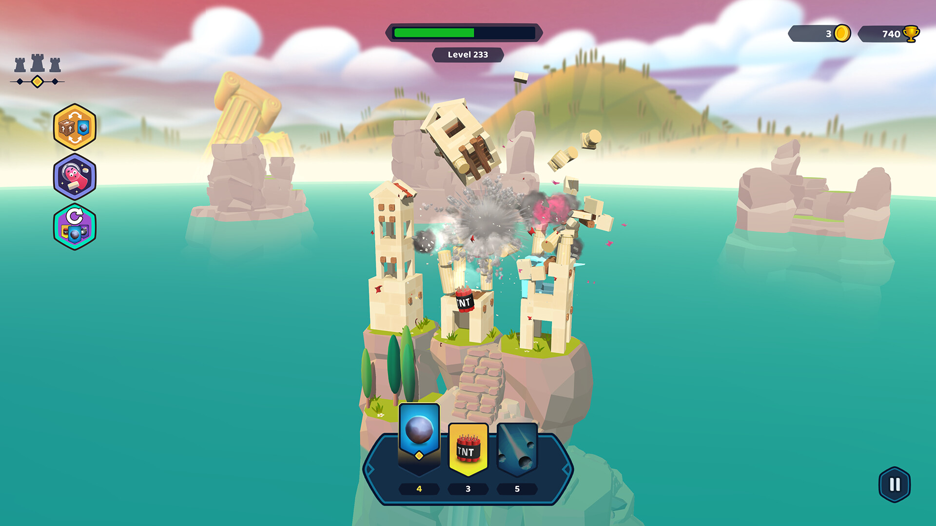 城堡崩塌/Castle Crumble