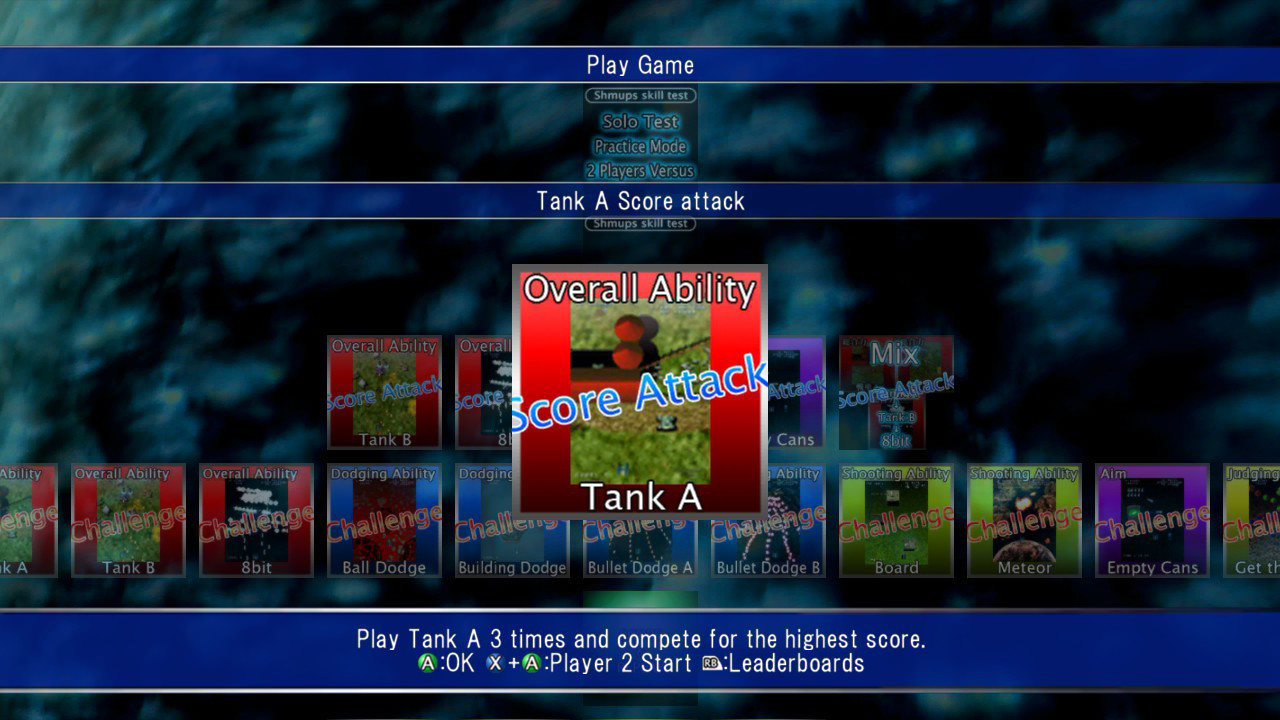 射击技能测试/Shmups Skill Test