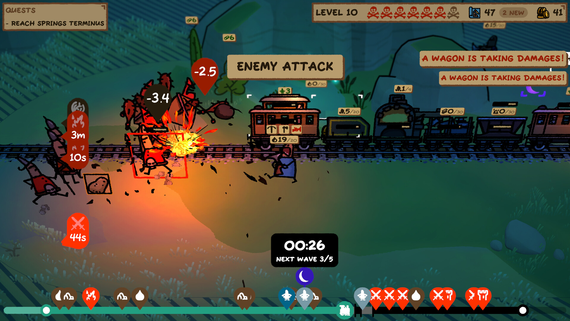 特快小火车/Trackline Express