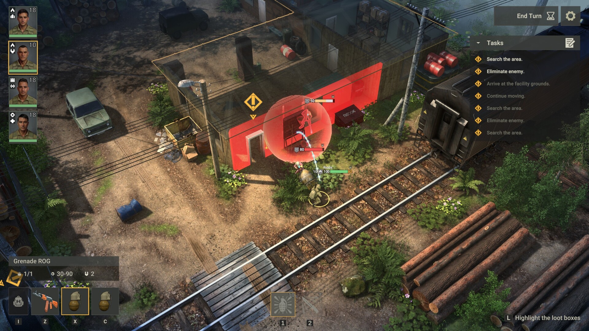 未来的战争策略:SOF与外星人入侵/Future War Tactics: SOF vs Alien Invasion – Turn-Based Strategy