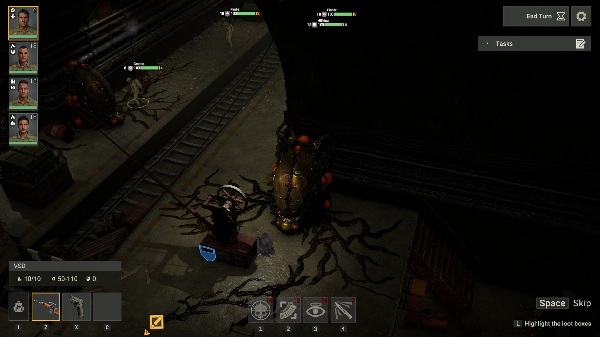 未来的战争策略:SOF与外星人入侵/Future War Tactics: SOF vs Alien Invasion – Turn-Based Strategy