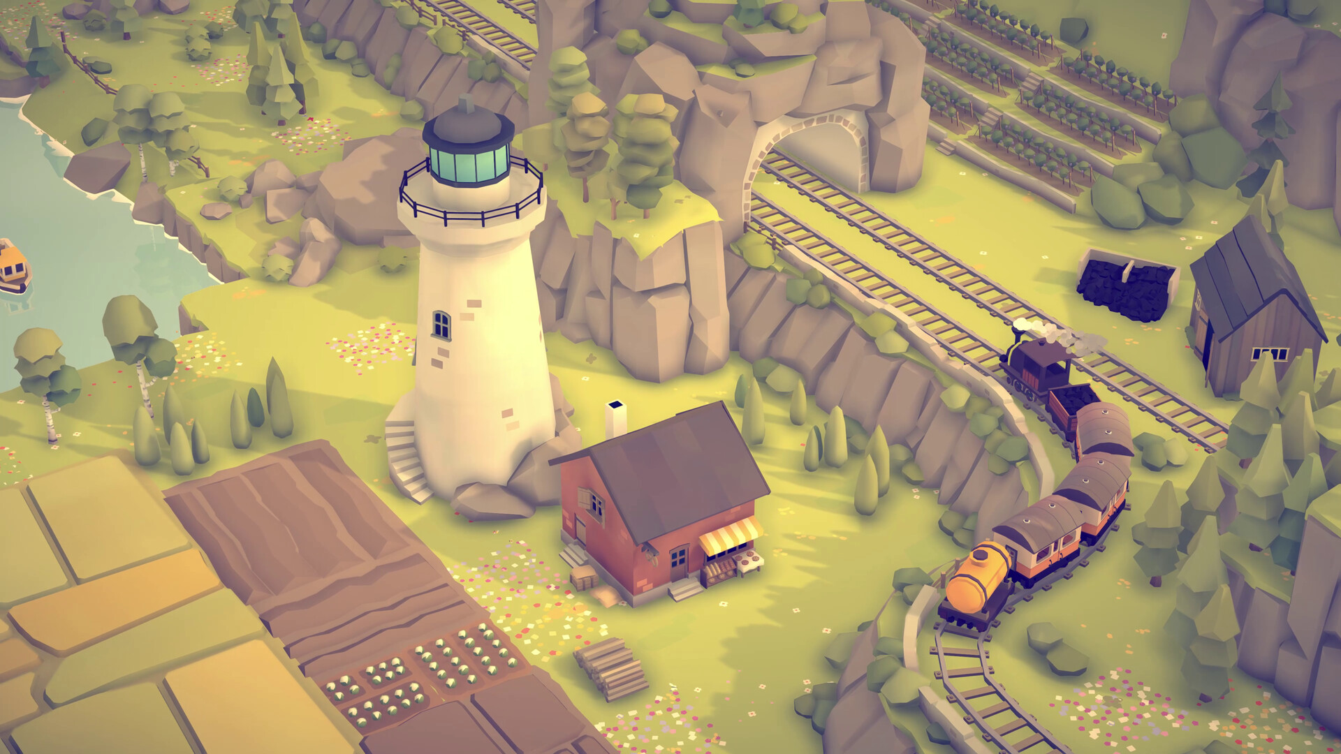 岛屿与火车/Islands & Trains