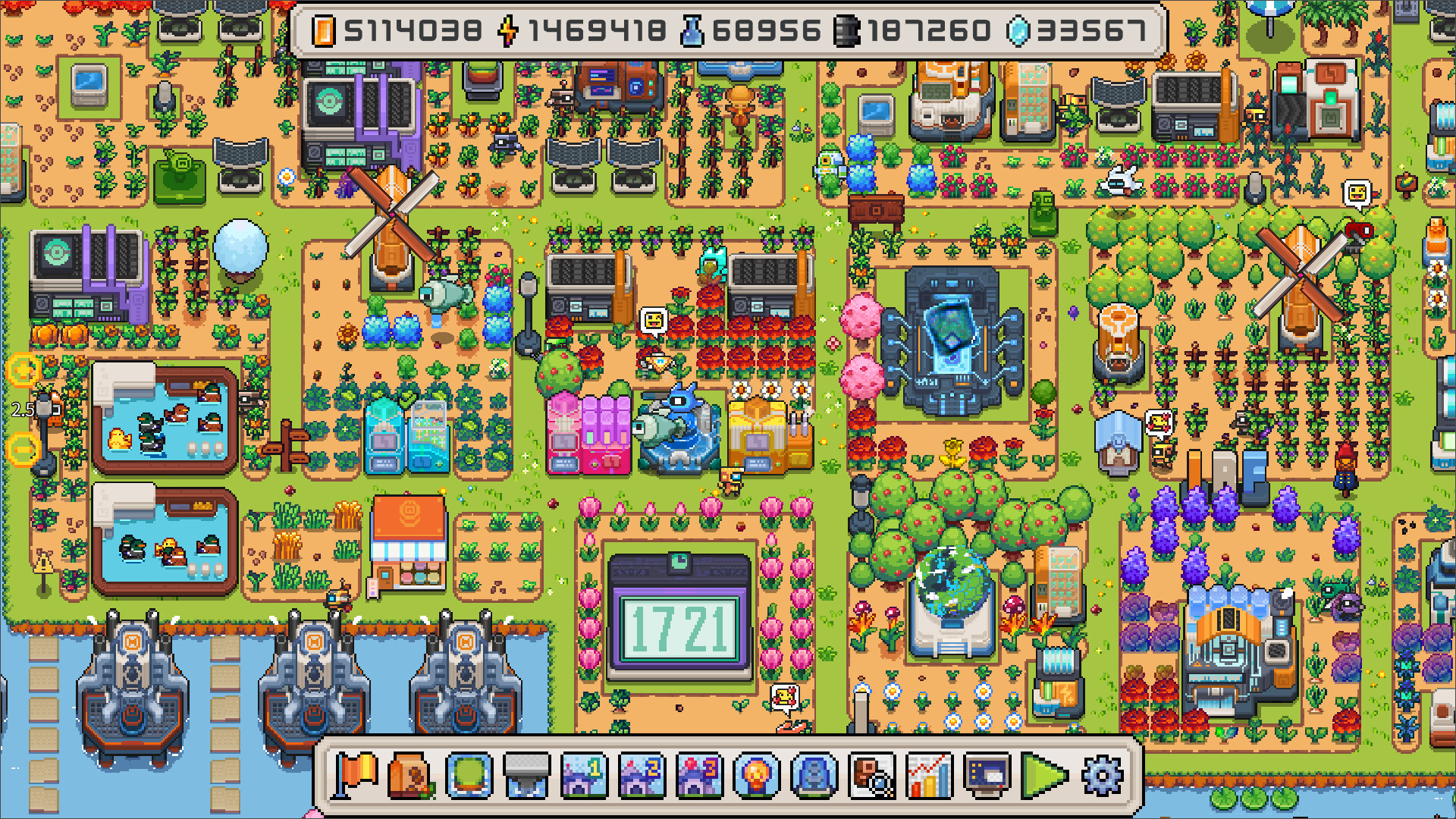 海岛机器人农场/Island Robot Farm