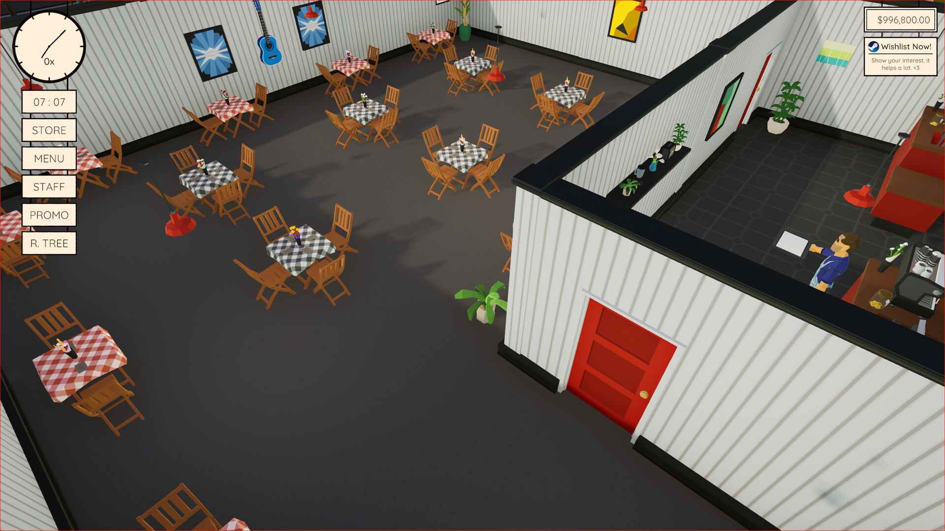 咖啡馆经理/Cafe Manager