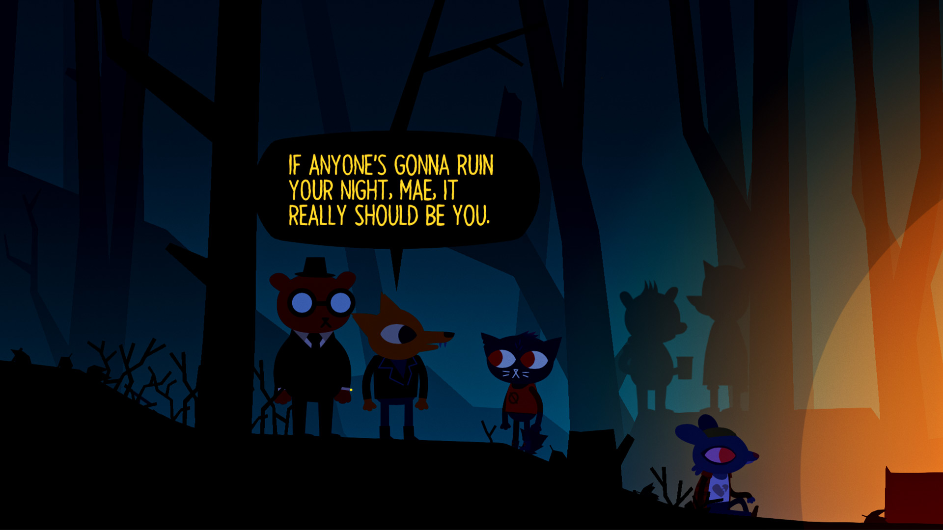 林中之夜/Night in the Woods