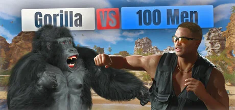 猩猩对战100个男人/Gorilla Vs 100 Men