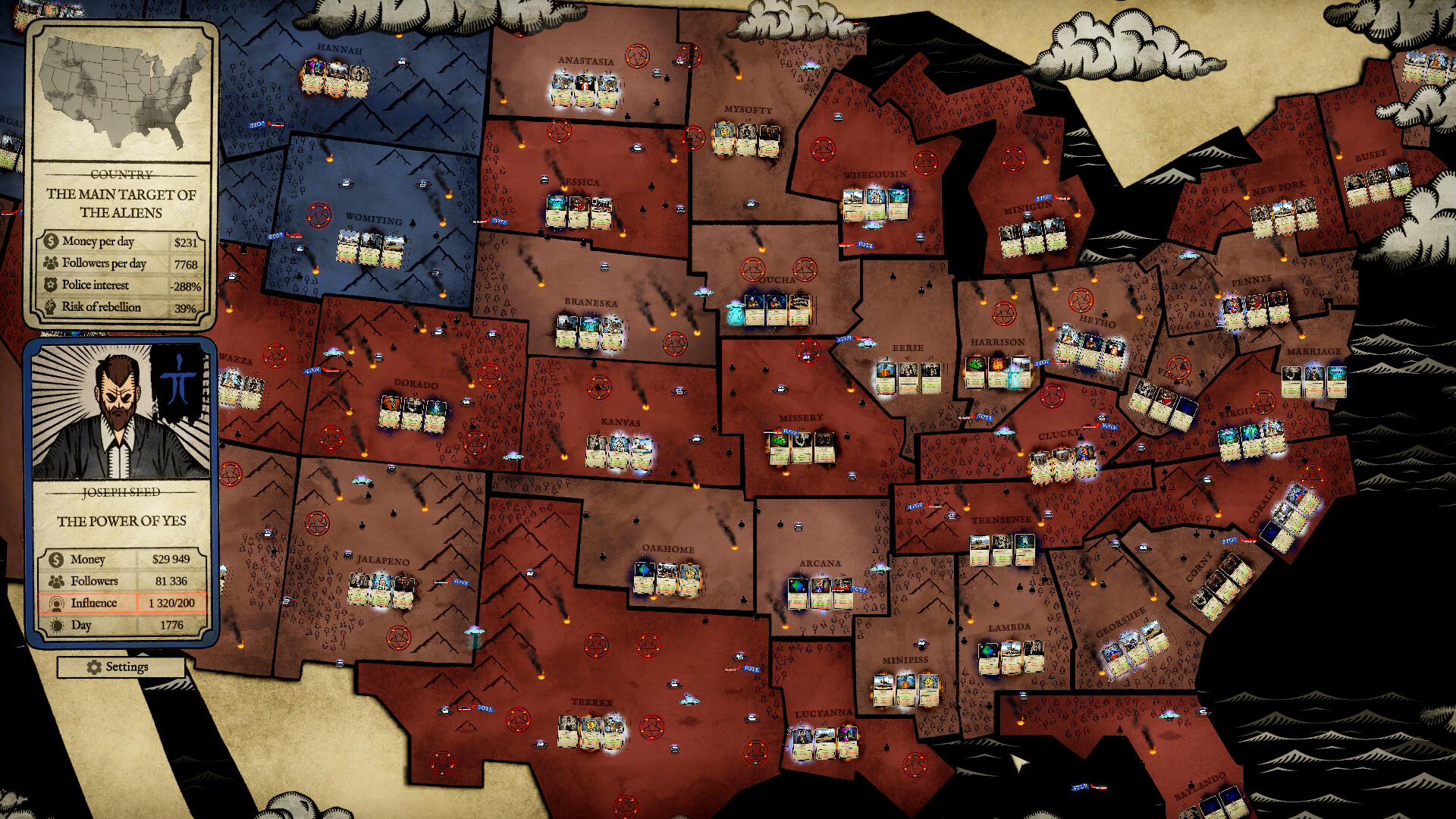 教派领袖模拟器/Cult Leader Simulator