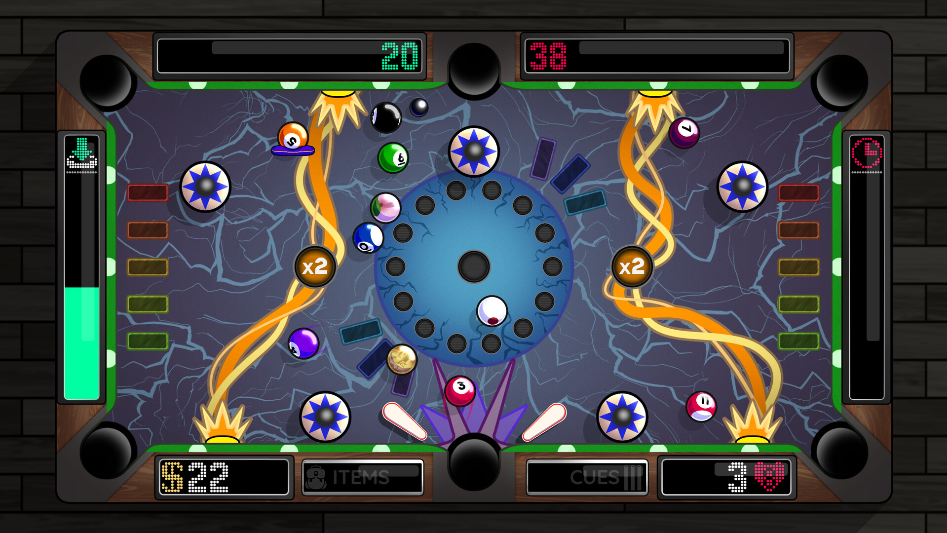 下垂口袋/台球Roguelike/Drop Pockets