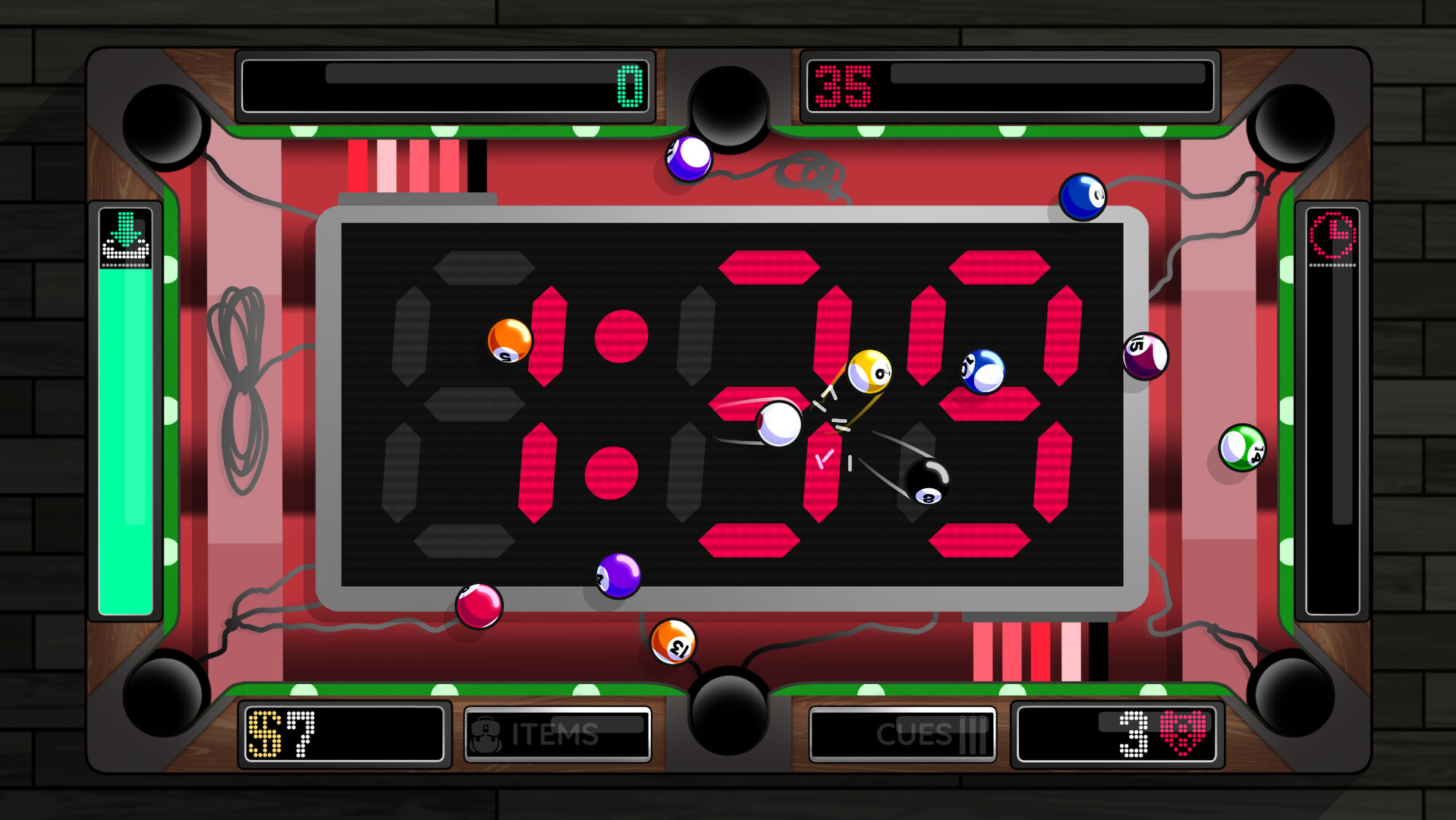 下垂口袋/台球Roguelike/Drop Pockets