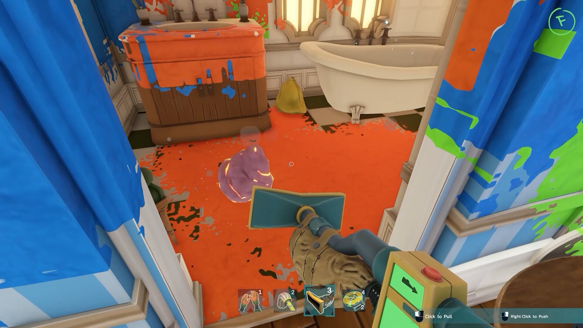 洗刷刷模拟器/Monster Mop Up