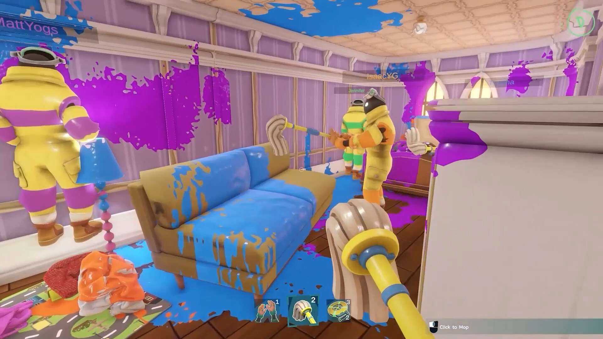 洗刷刷模拟器/Monster Mop Up