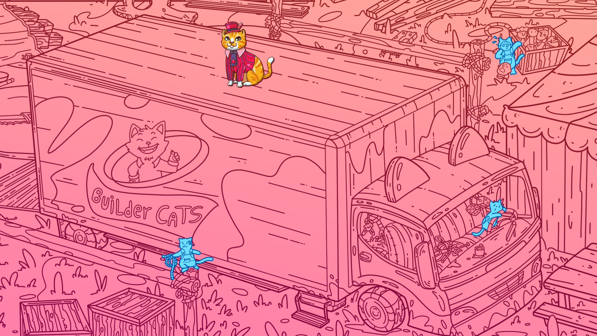 游乐园里满是猫/A Park Full of Cats