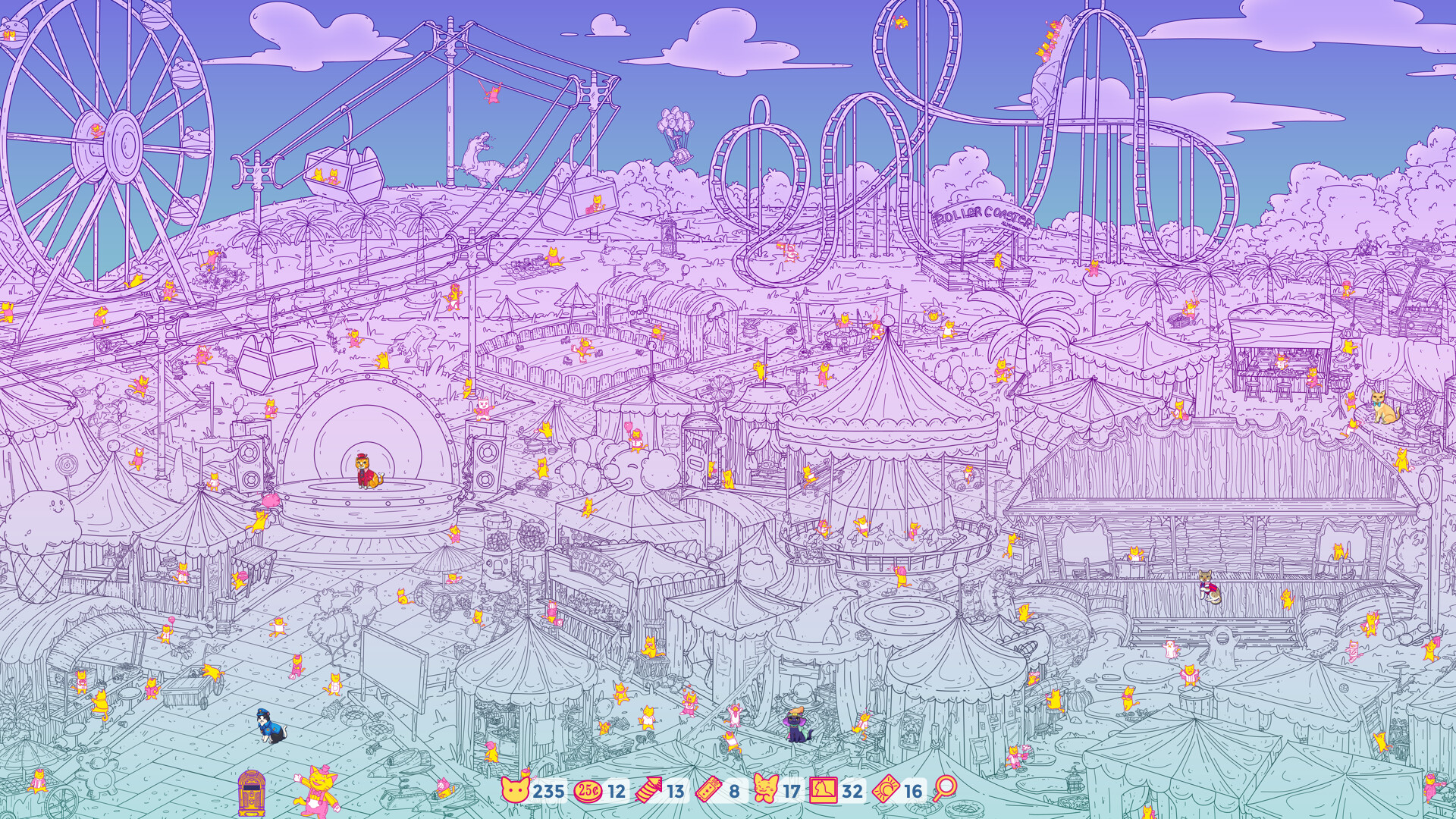 游乐园里满是猫/A Park Full of Cats