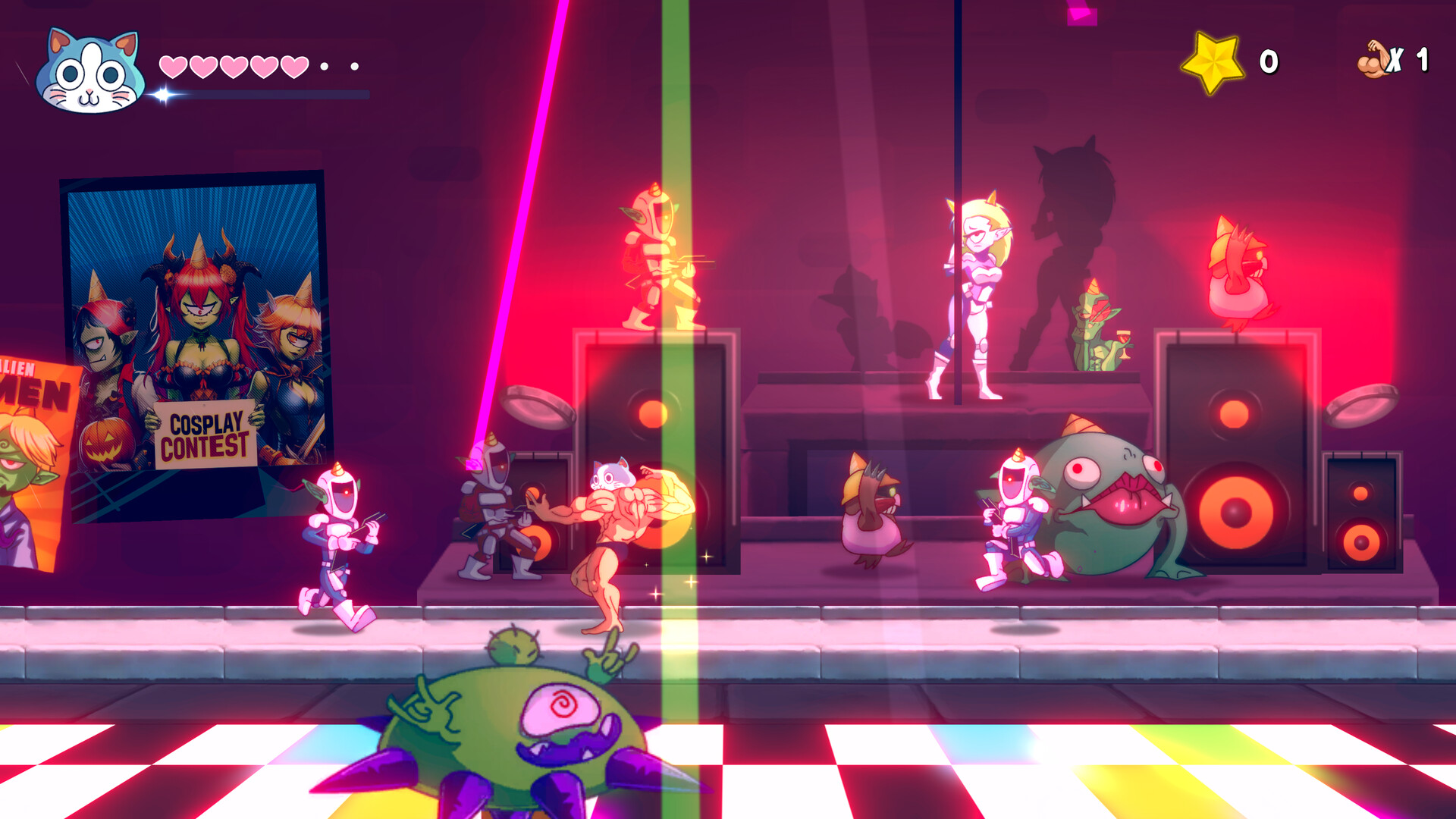 超级筋肉猫/KinnikuNeko: SUPER MUSCLE CAT