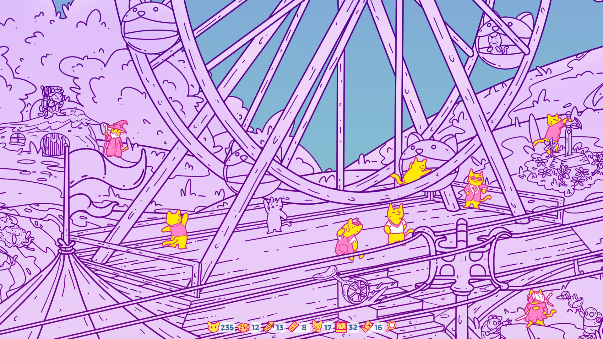 游乐园里满是猫/A Park Full of Cats