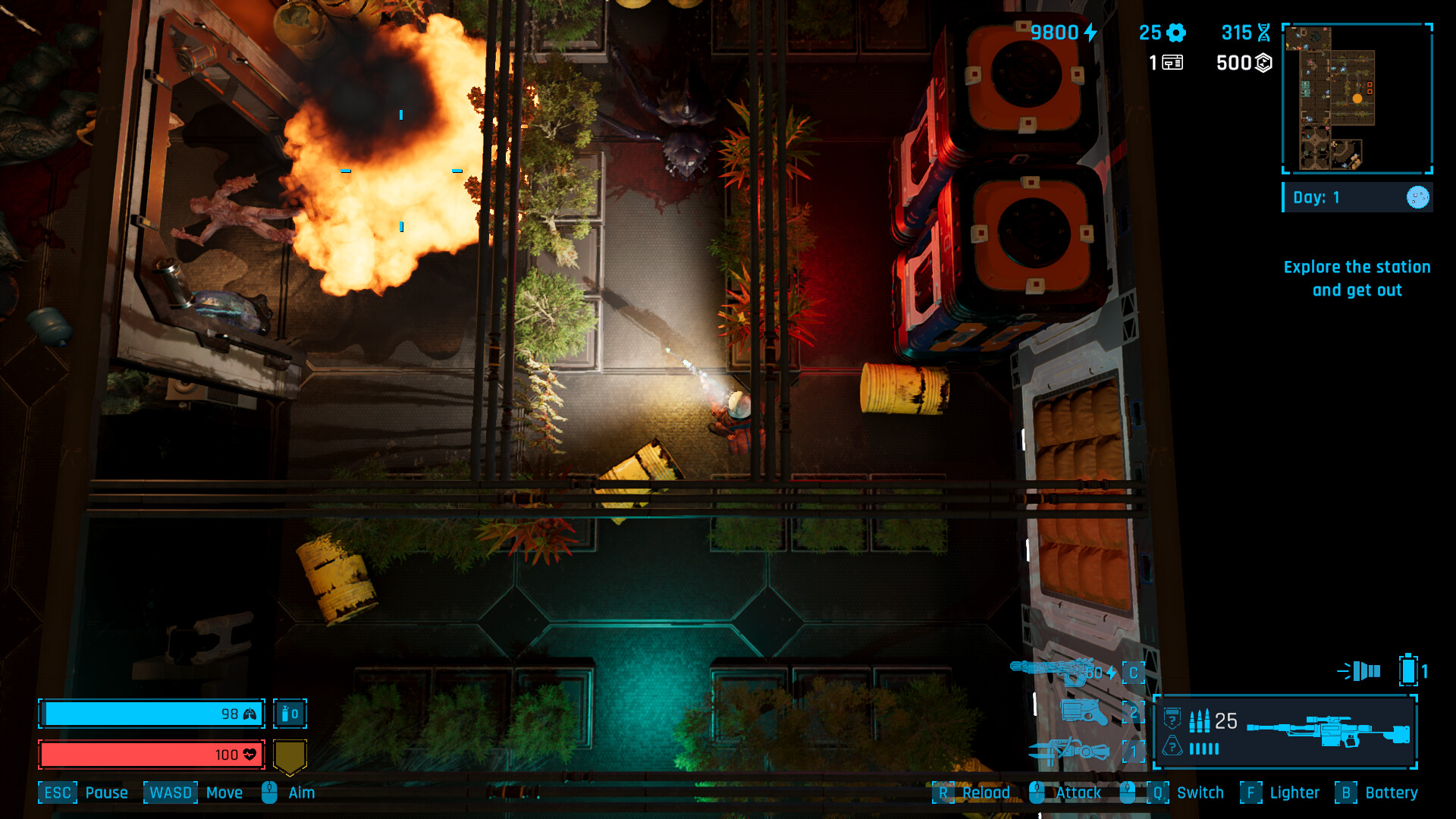 弹药和氧气/Ammo and Oxygen