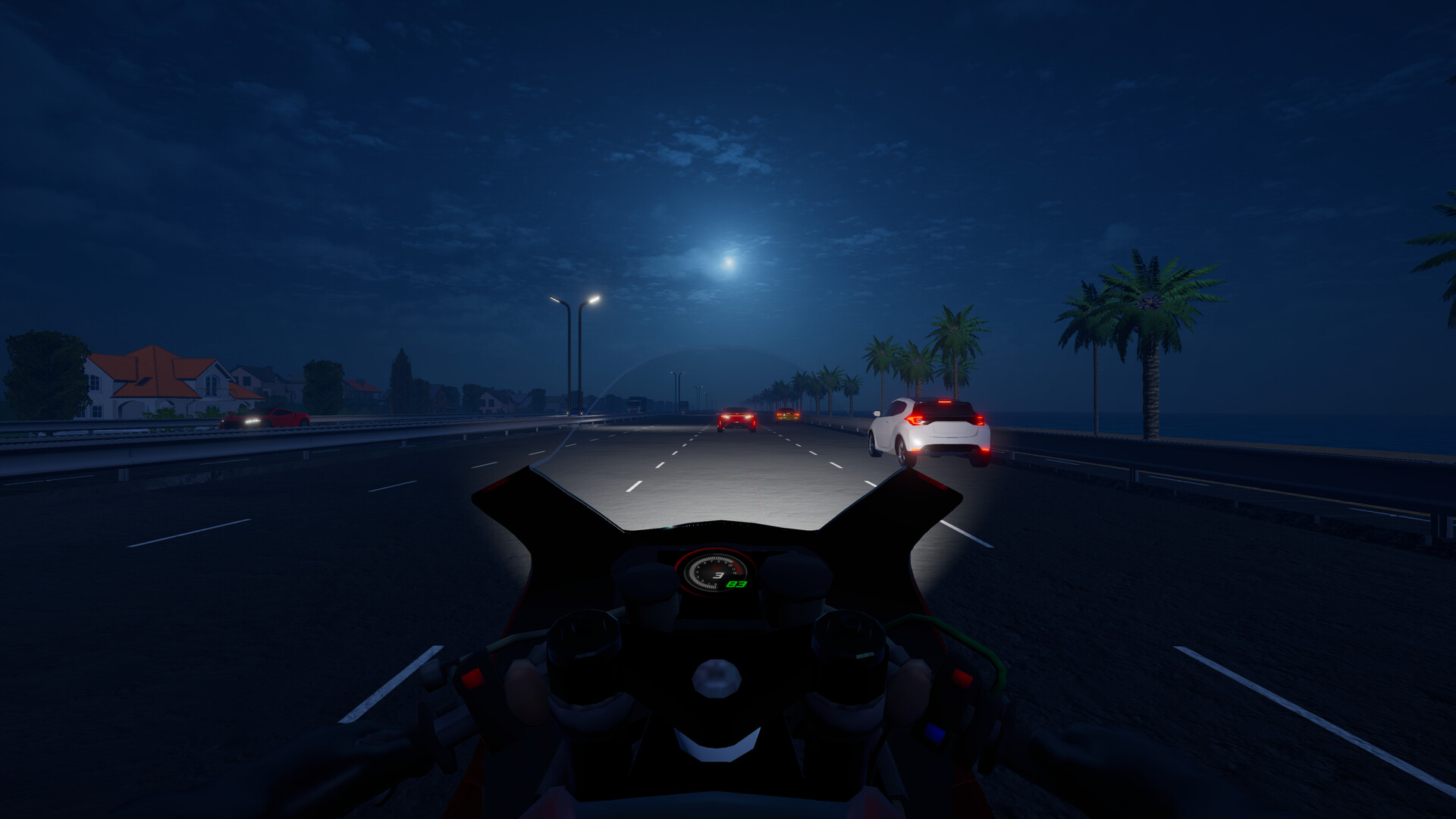 午夜狂飙/Motorcycle Night Ride