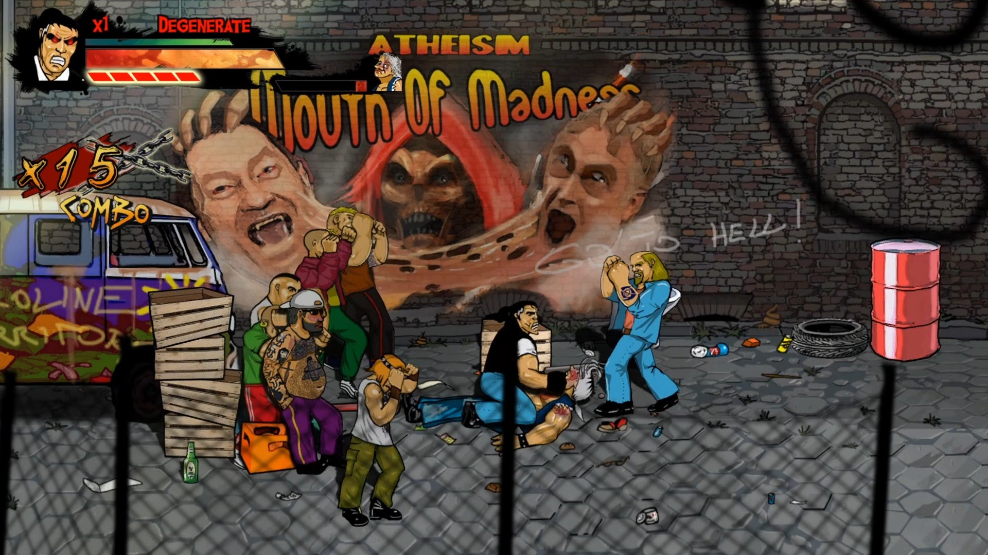 瘦子和弗兰科:暴力的拳头/Skinny & Franko: Fists of Violence