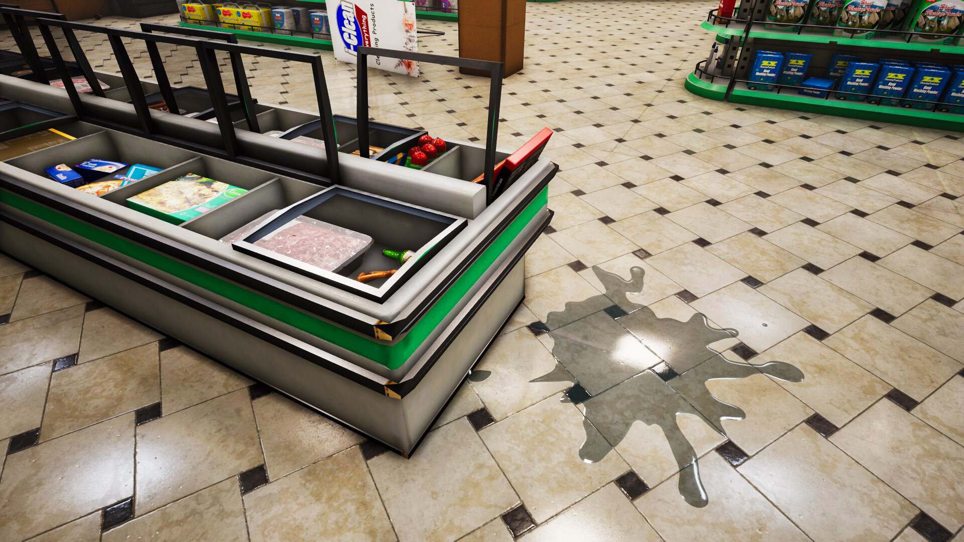 出口前:超市/Before Exit: Supermarket