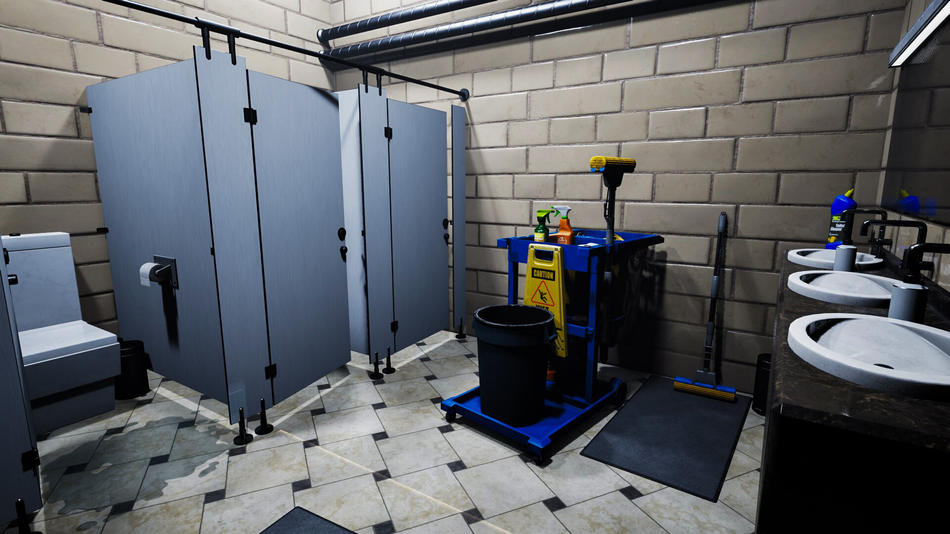 出口前:超市/Before Exit: Supermarket