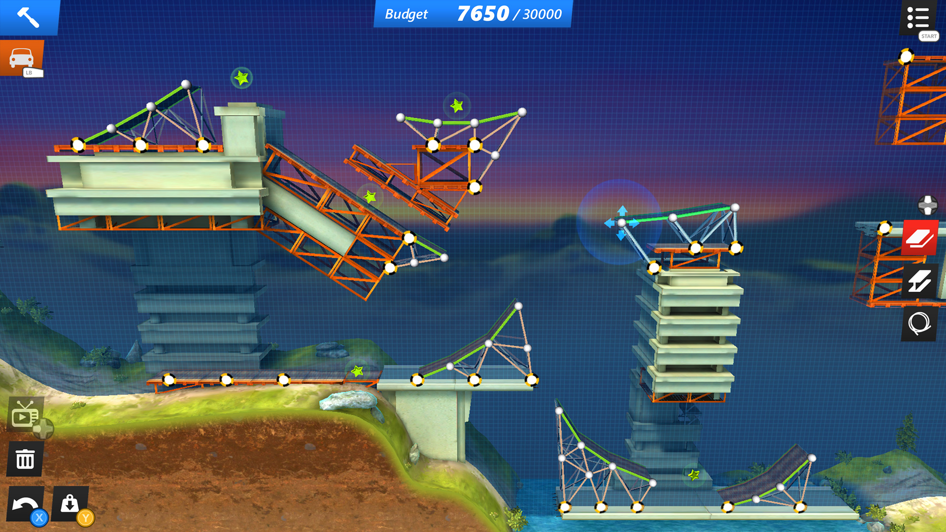 桥梁建造师:特技/Bridge Constructor Stunts