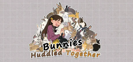 挤在一起的兔兔/Bunnies Huddled Together