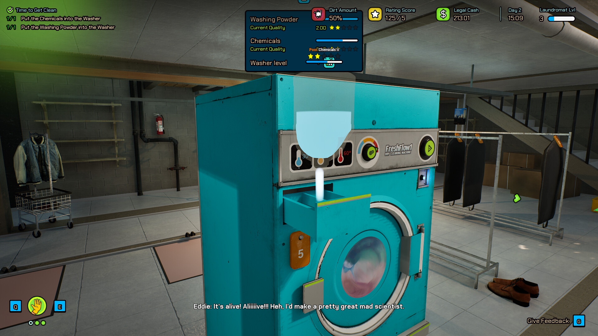 洗衣店模拟器/Laundering Simulator - Clean Cash and Laundry