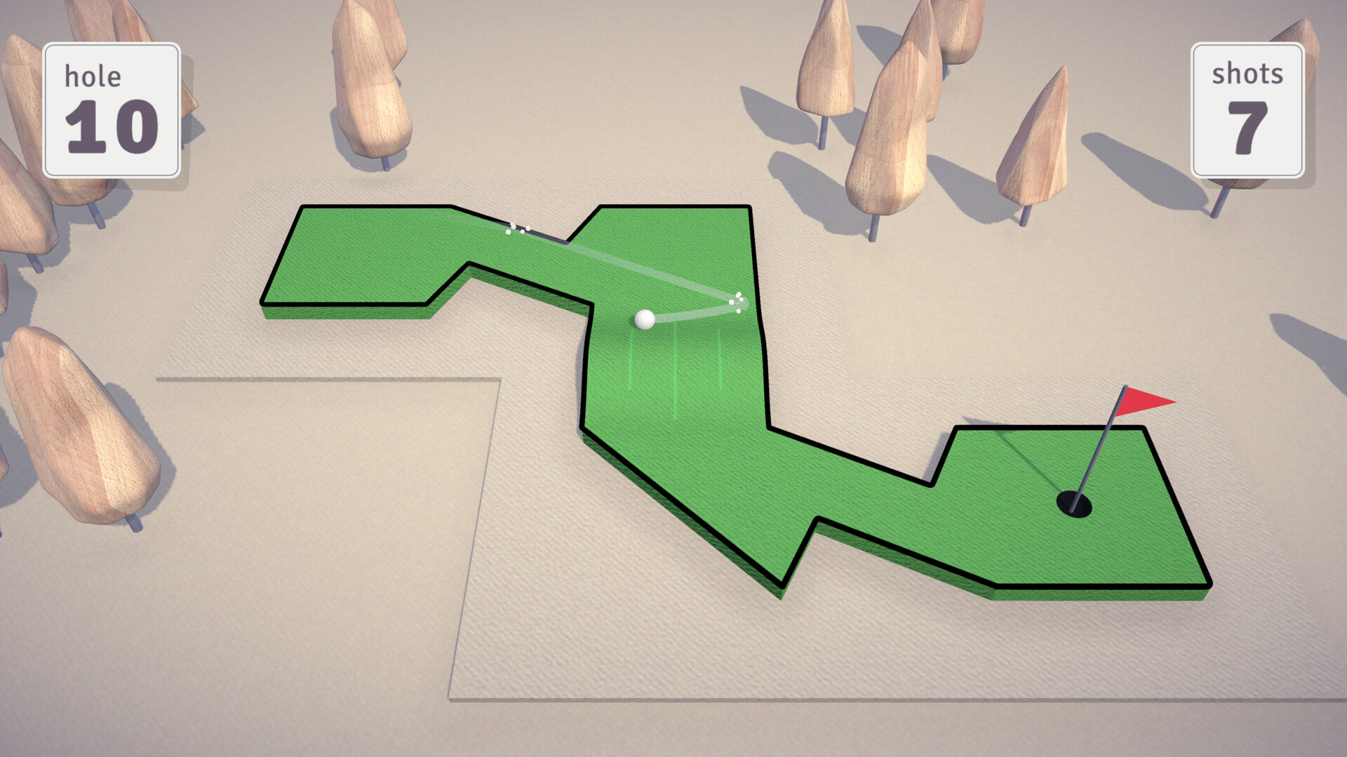 杆够准!/Up to Par