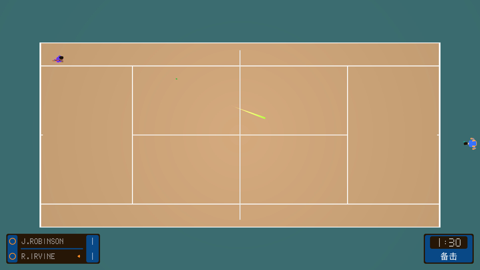 截线者：网球战术/Line Clipper: Tennis Tactics