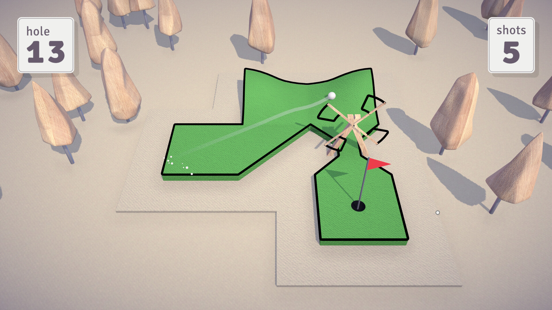 杆够准!/Up to Par