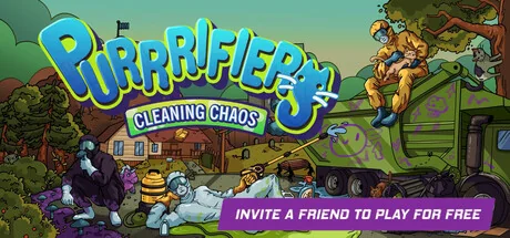 疯狂工具：清洁混乱/Purrrifiers: Cleaning Chaos – Cats & Goofylike Co-op