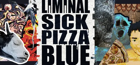 阈限病态蓝披萨/Liminal Sick Pizza Blue